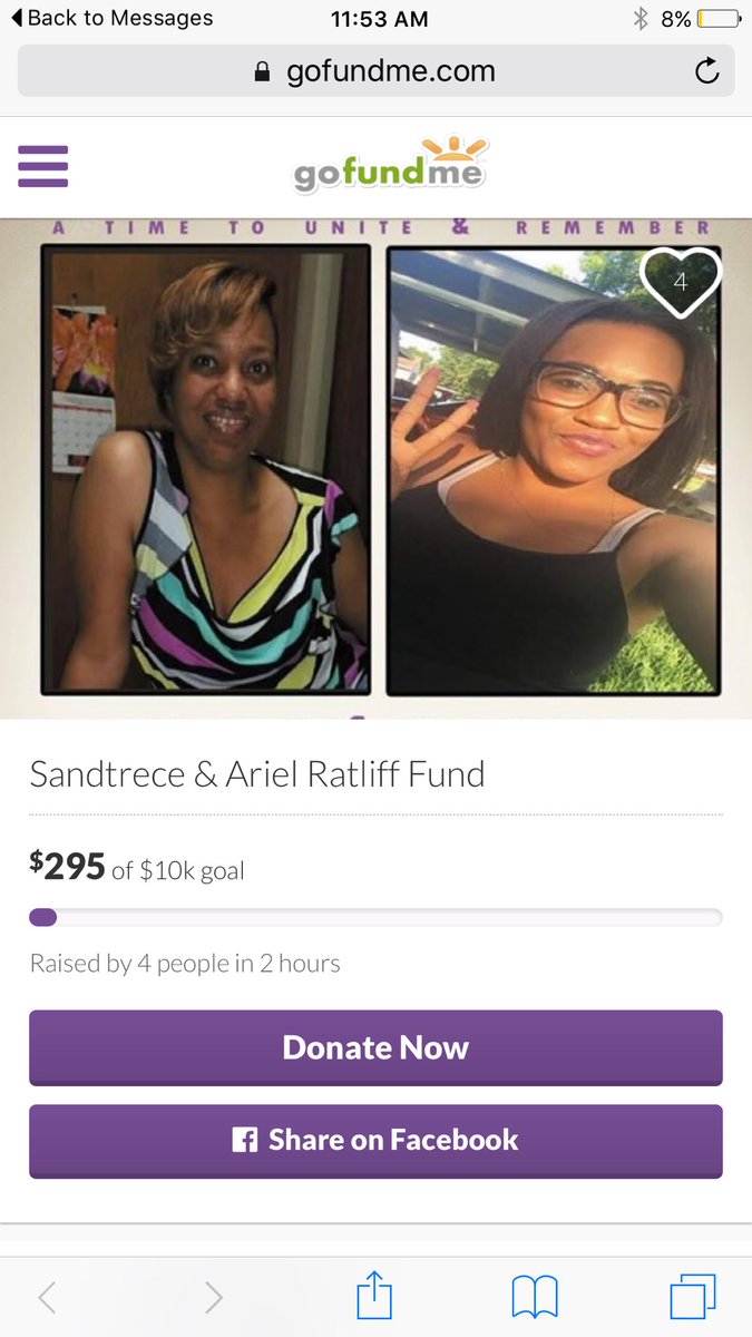 tarviamariee's tweet image. Please share this! Link: gofundme.com/2acr4v8 #RIPAriel #RIPLaToya 💕
