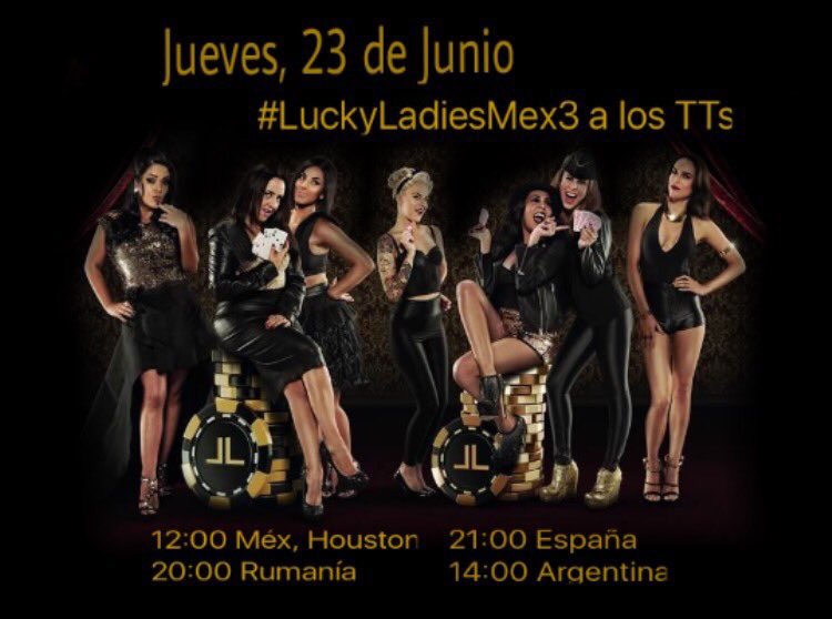 LuckyLadiesEsp's tweet photo. Este jueves pidamos el regreso de LuckyLadiesMexico con este tag!! https://t.co/SheyBR0Ngw