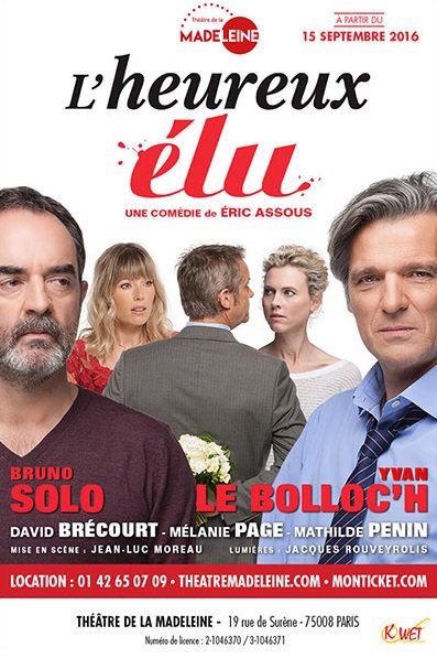 aubalconoff's tweet photo. L'affiche de la pièce #LHeureuxElu à partir du 15 septembre au @Th_Madeleine !
Avec @BrunoSoloOff et @LeBollochFan https://t.co/uTUwFASJev