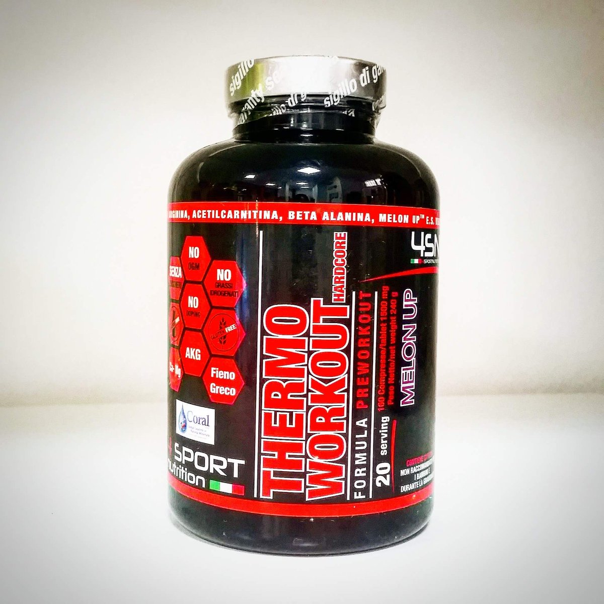 BNfaenza's tweet photo. THERMO WORKOUT HARDCORE - 4SN
Termogrnico e Pre-workout
#bodynutrition #faenza #4sn #preworkout #termogenico #2in1 https://t.co/W8gDt8S4DI