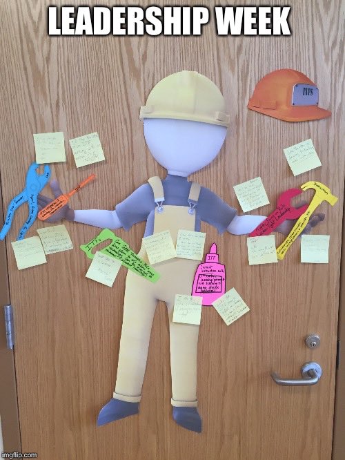 maximizeunderst's tweet photo. CHCCS Principals are putting on their hard hats during Leadership Week 2016 https://t.co/oSyVs5Mj3y
