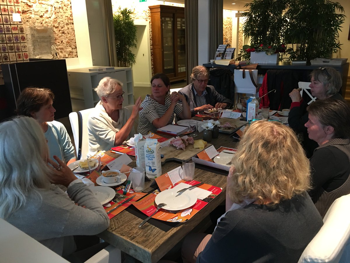 Prachtige #dromen vanavond in de workshop #ZorgVerandert @Bartelomeusgasthuis: #samen #leven in #Binnenstad #Utrecht