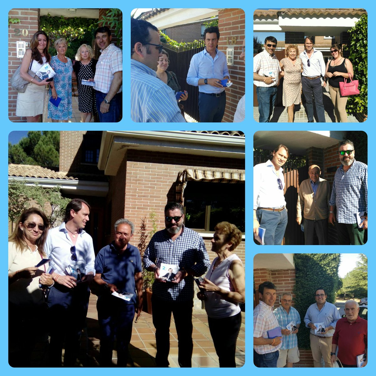 ppboadilla's tweet photo. Seguimos vecino a vecino informando para el #26j Hoy en Montepríncipe.Gran equipo! #AFavor @Aglezterol https://t.co/tvBWk12Hh2