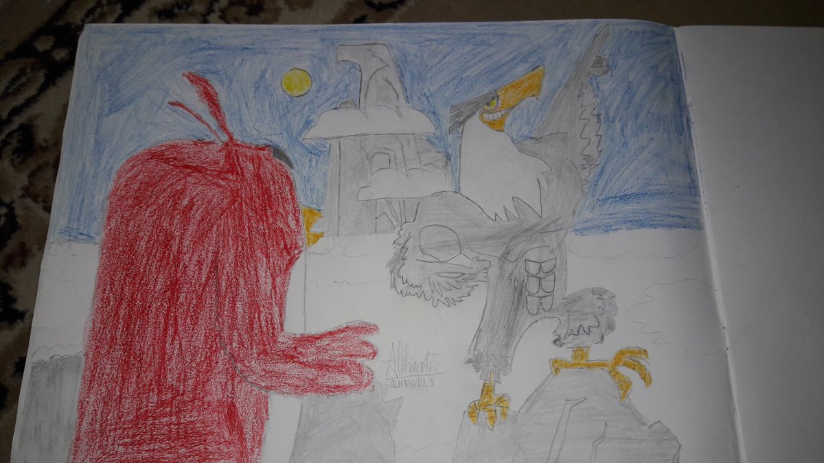 Red (@angrybattlecry) on Twitter photo Mighty Eagle got his muscles! Bravery, humility and honesty! An amazing #fanart by <a href="/Alifiandi_S/">アリフィアンディ・シャプトラ</a> #AngryBirdsMovie Mighty Eagle got his muscles! Bravery, humility and honesty! An amazing #fanart by <a href="/Alifiandi_S/">アリフィアンディ・シャプトラ</a> #AngryBirdsMovie
