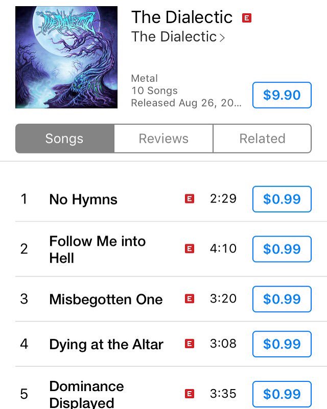 It's here. Go stream / buy / whatever you gotta do! Let us know what you all think. 😈