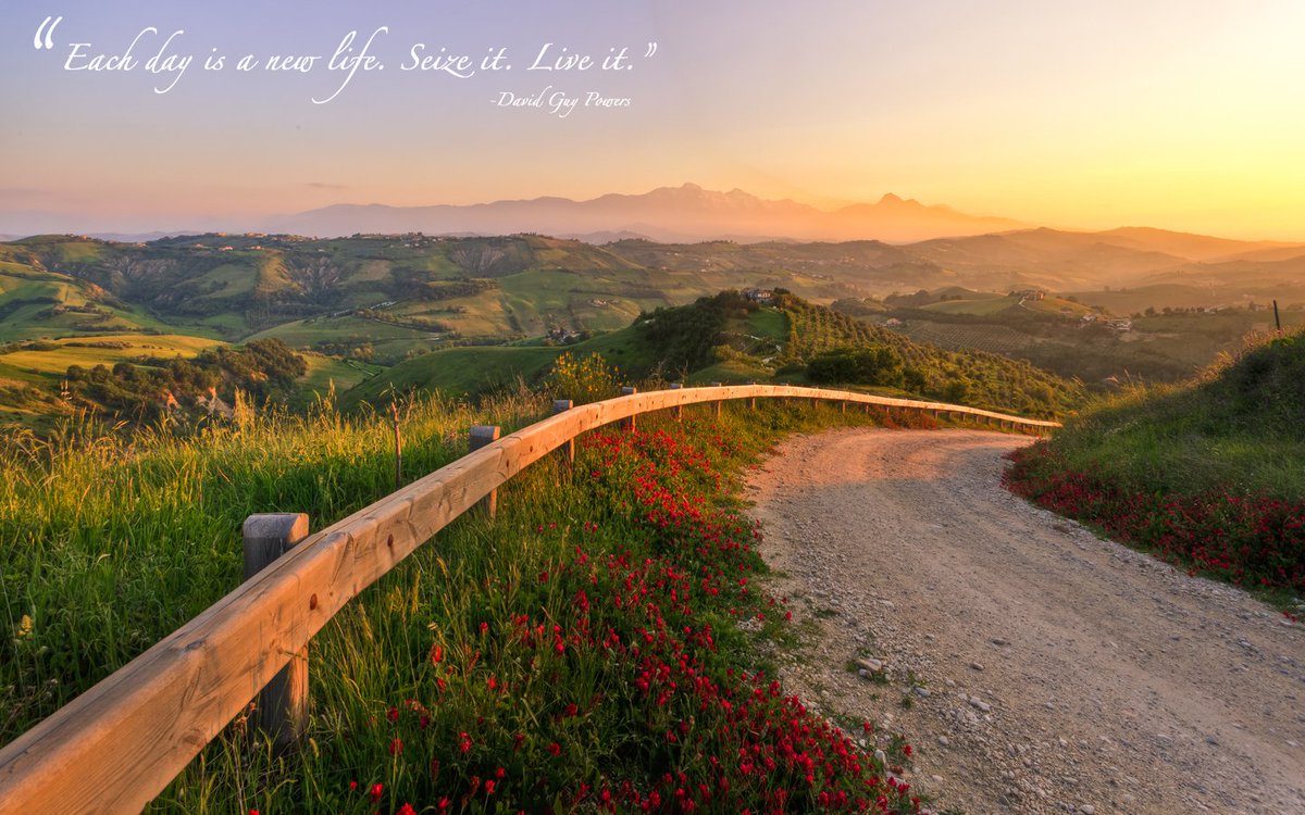 TamaraMcCleary's tweet photo. "Each day is a new life. Seize it. Live it." ~ David Guy Peters #quote #inspiration #leadership #FutureMaker https://t.co/n6ttQdfoBj