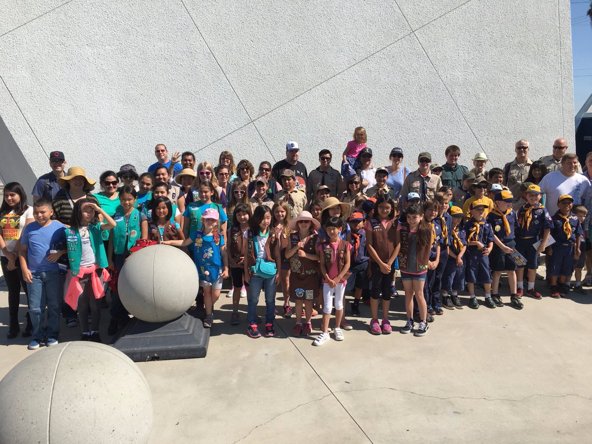 PortofLA's tweet photo. More than 100 #scouts, #troopleaders and #parents joined #PortofLA for Scout Day over the weekend in #Wilmington. https://t.co/PZLJDRXs0M