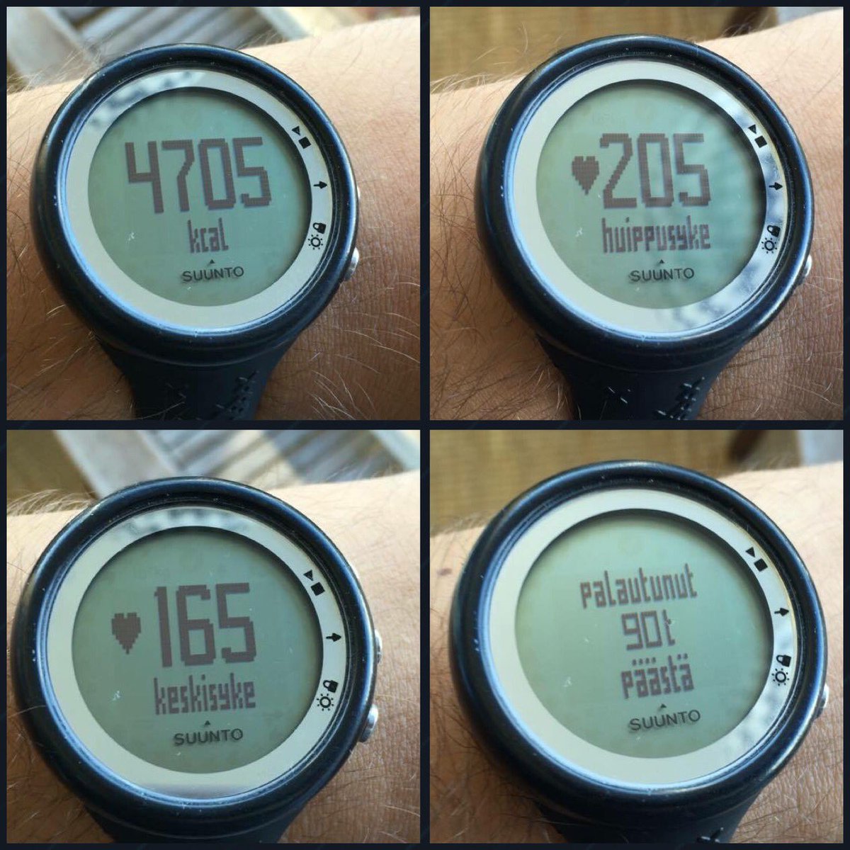 Jonkin sortin #jukola -ennätys tämäkin? <a href="/vilikasperkanth/">vilikasper kanth</a>, big respect 😄💪🏼 #asennetta #4705kcal #4h45min #90hPalautus