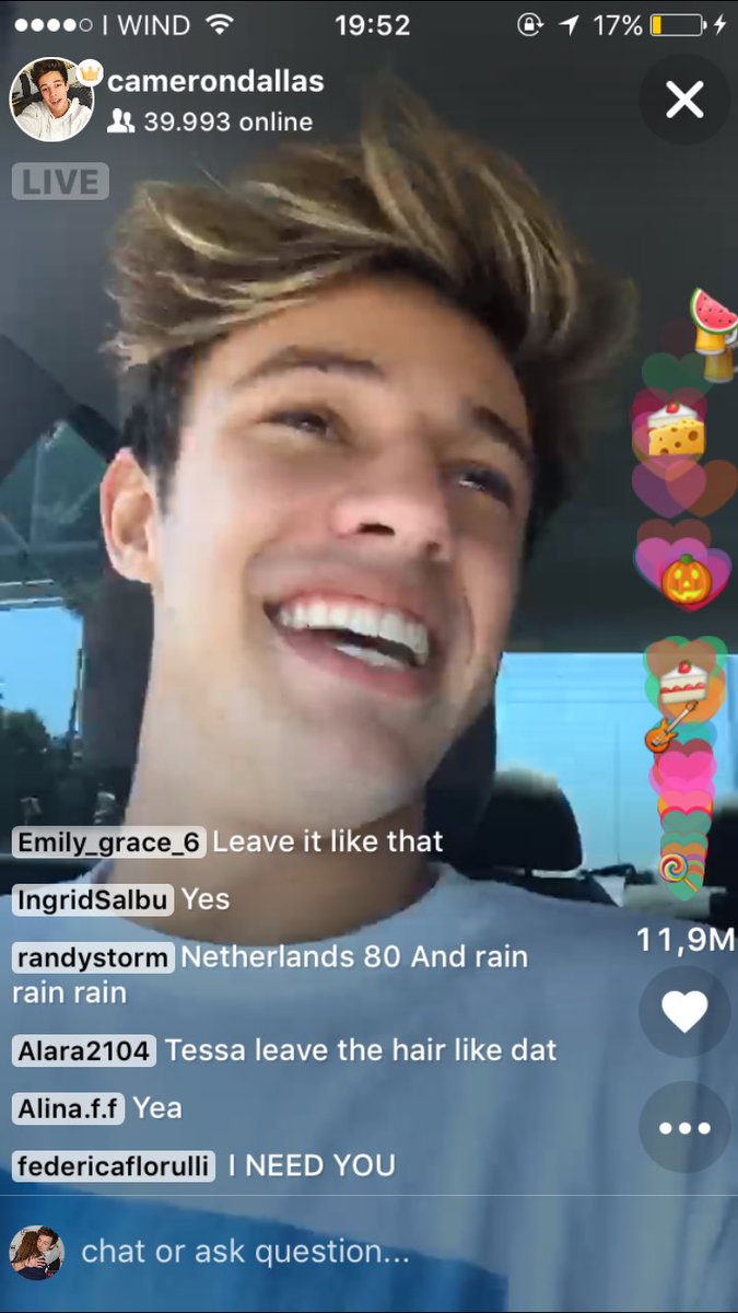 fedeflorulli's tweet photo. YOU MAKE ME HAPPY. I LOVE YOU ❤️ @camerondallas https://t.co/srPEwclOmb