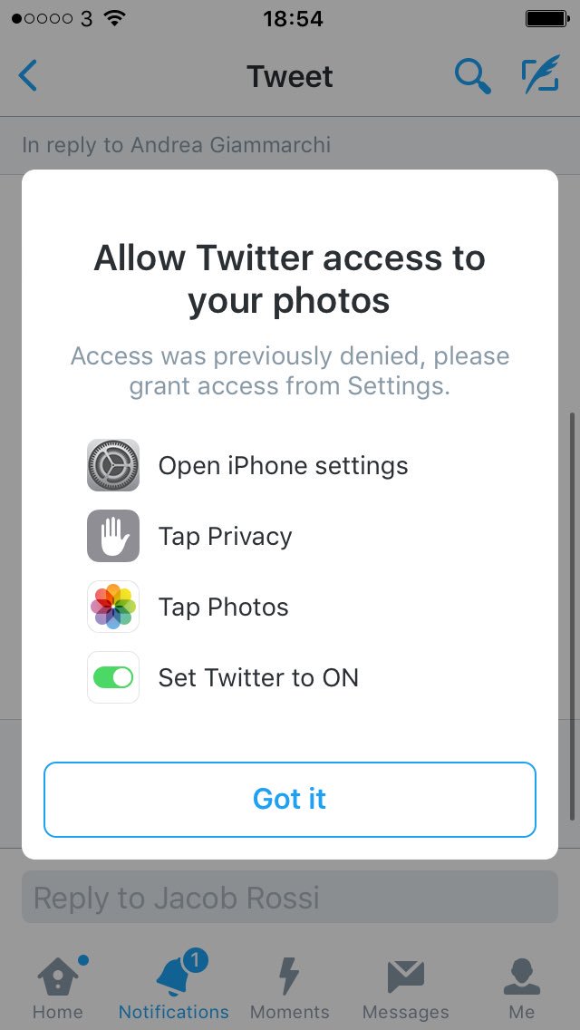 WebReflection's tweet photo. Every. Single. Time. I tweet. I guess having this *only* when I decide to upload a picture would be mind blowing UX. https://t.co/uo1fLTCl0k