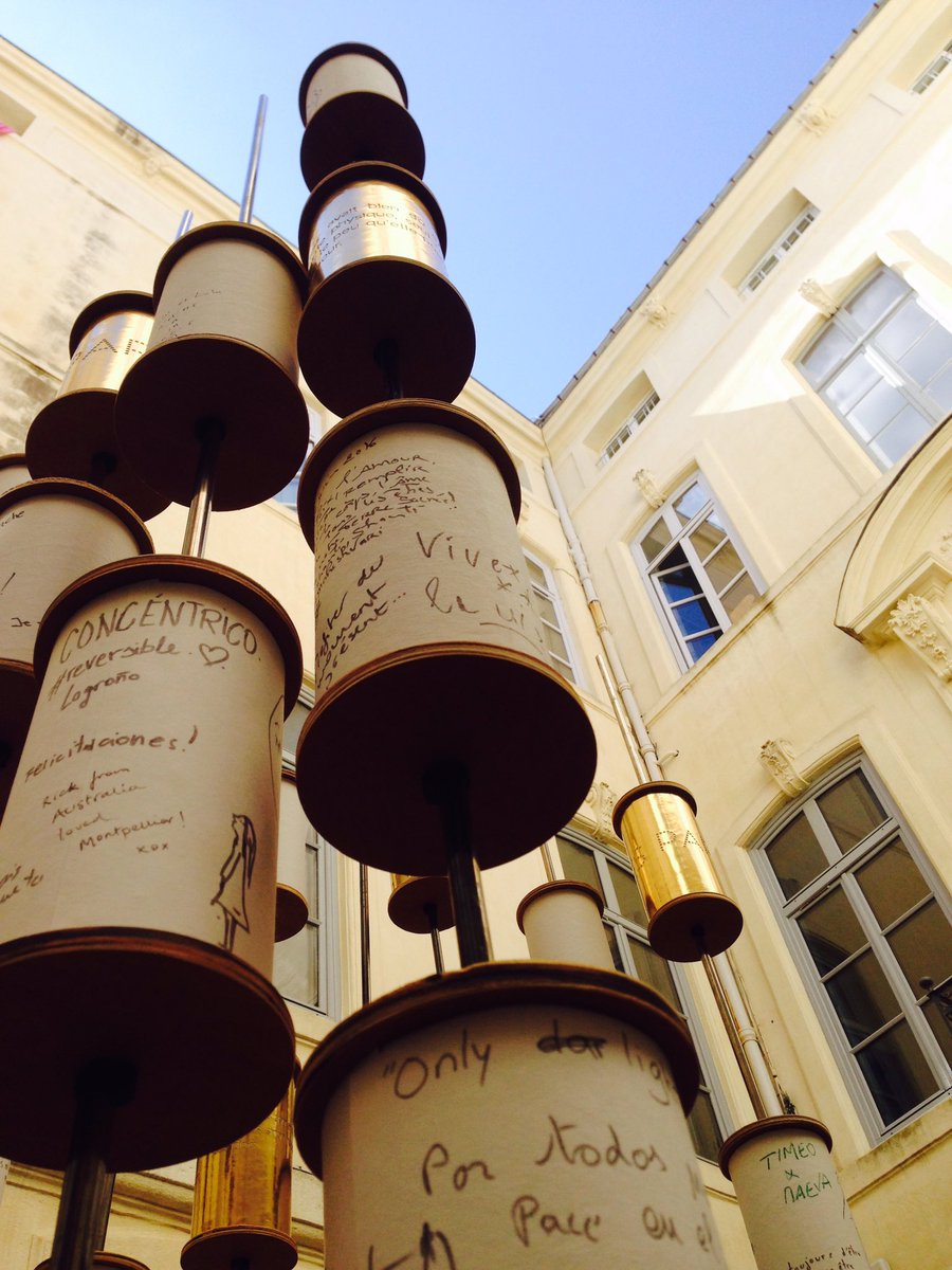 CentrimmoBySCS's tweet photo. Trésors cachés de l'Ecusson #Montpellier #architecture éphémère #hotelparticulier @FAV_34 #FAVMTP2016 #Innover https://t.co/xFQPstDISz