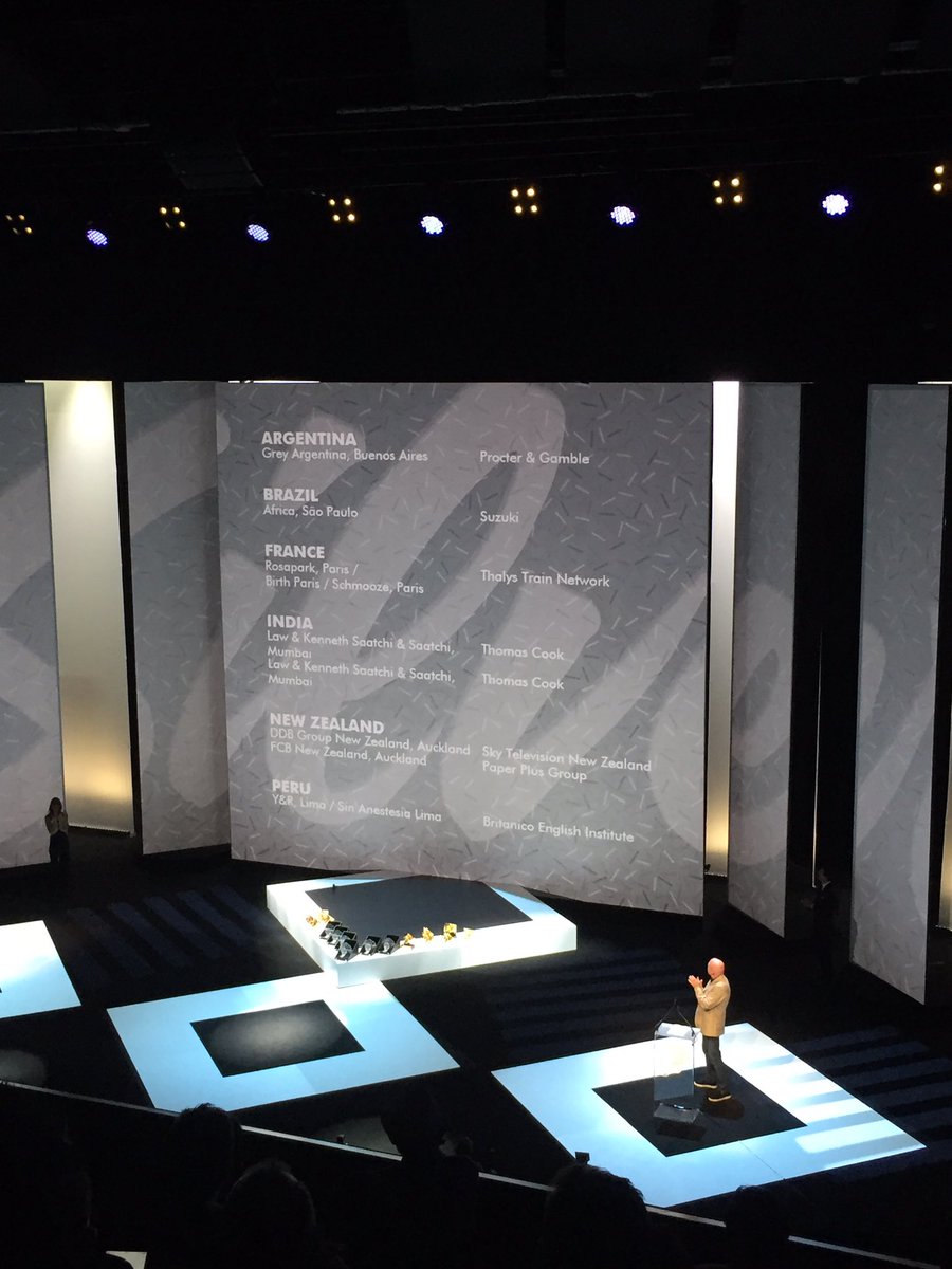 luolivaresc's tweet photo. Perú gana León de plata en @Cannes_Lions con la agencia Y&amp;R https://t.co/LcqQaq5vpY