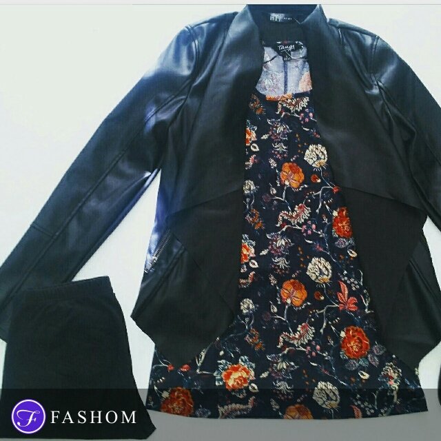 brendavanaltena's tweet photo. Fall Wear, Chic, Business Wear @myfashom #waterfalljacket #leatherjacket #floraltop #leggings #fashion #ootd #wiwt https://t.co/nKTOSRDwRd