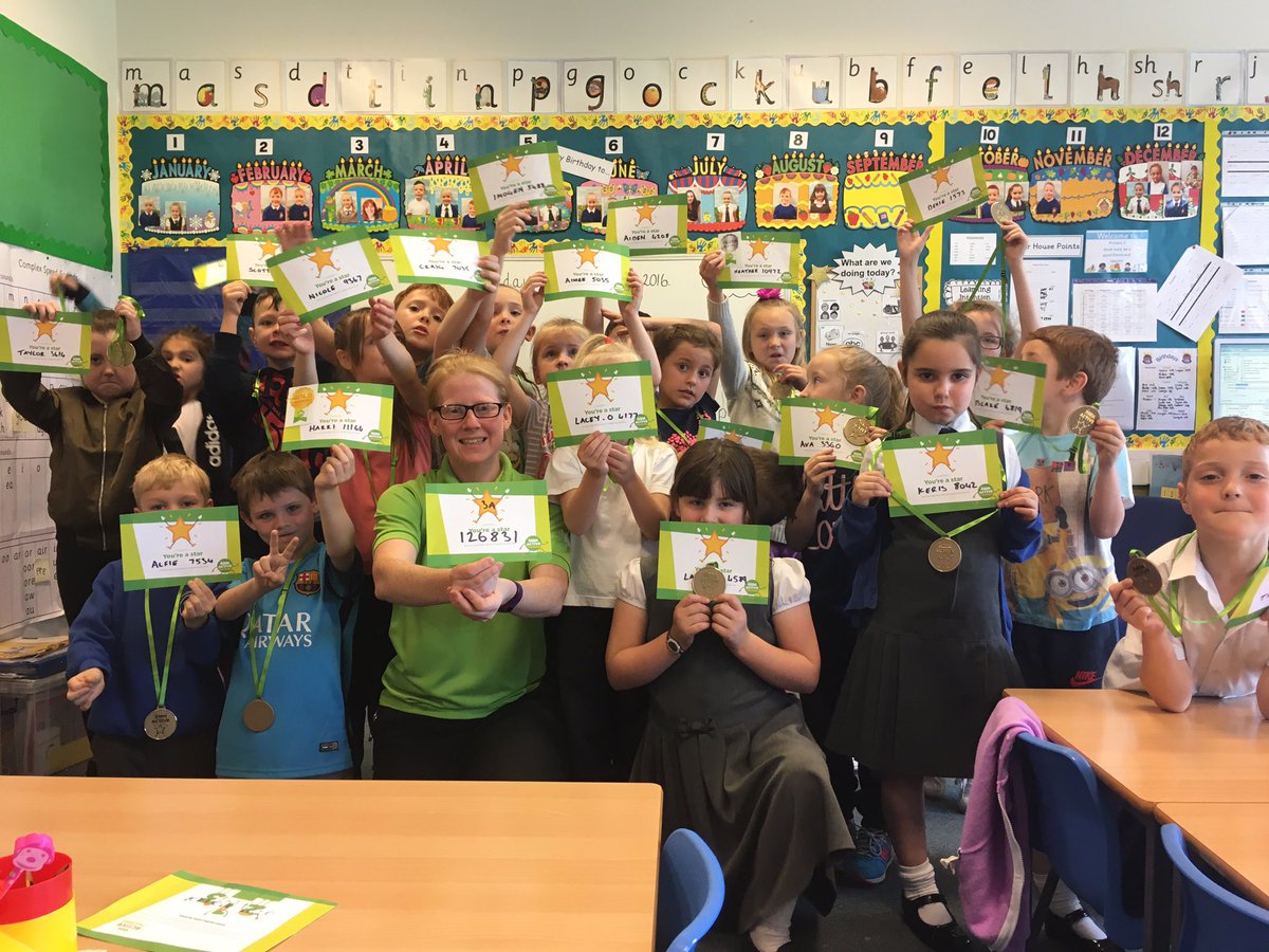 AsdaMilton's tweet photo. Had great day with primary 3 counting steps and playing "Yvanne says" #AsdaActive https://t.co/WKa6xs3glv