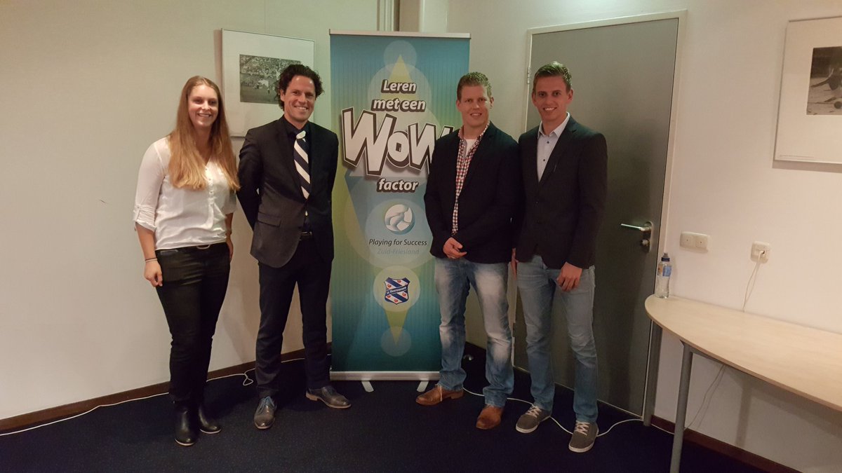 Vandaag de eerste slotbijeenkomst van deze week gehad! Trots op ons mooie team!