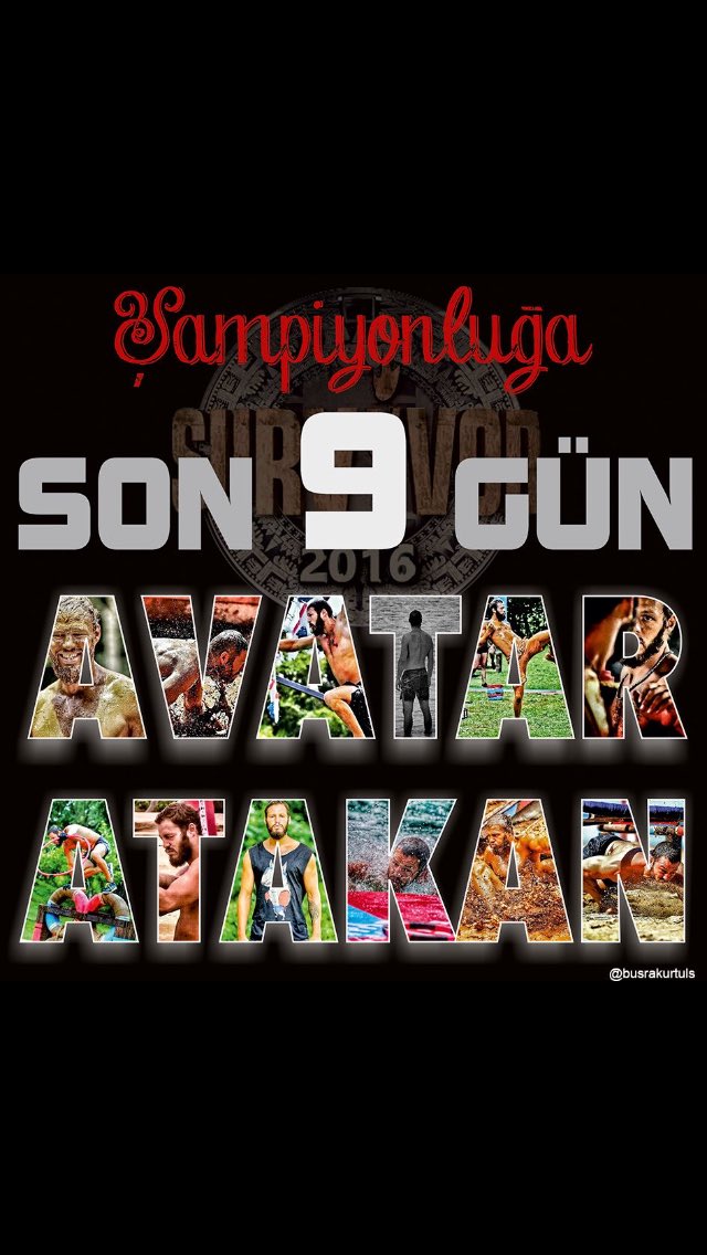 Kıbrıs Finalinde savaşçımız AVATAR ATAKAN için Şampiyonluk için👊👊 hazırlıklara devam edelim🙏 #TeamAvatar #Survivor