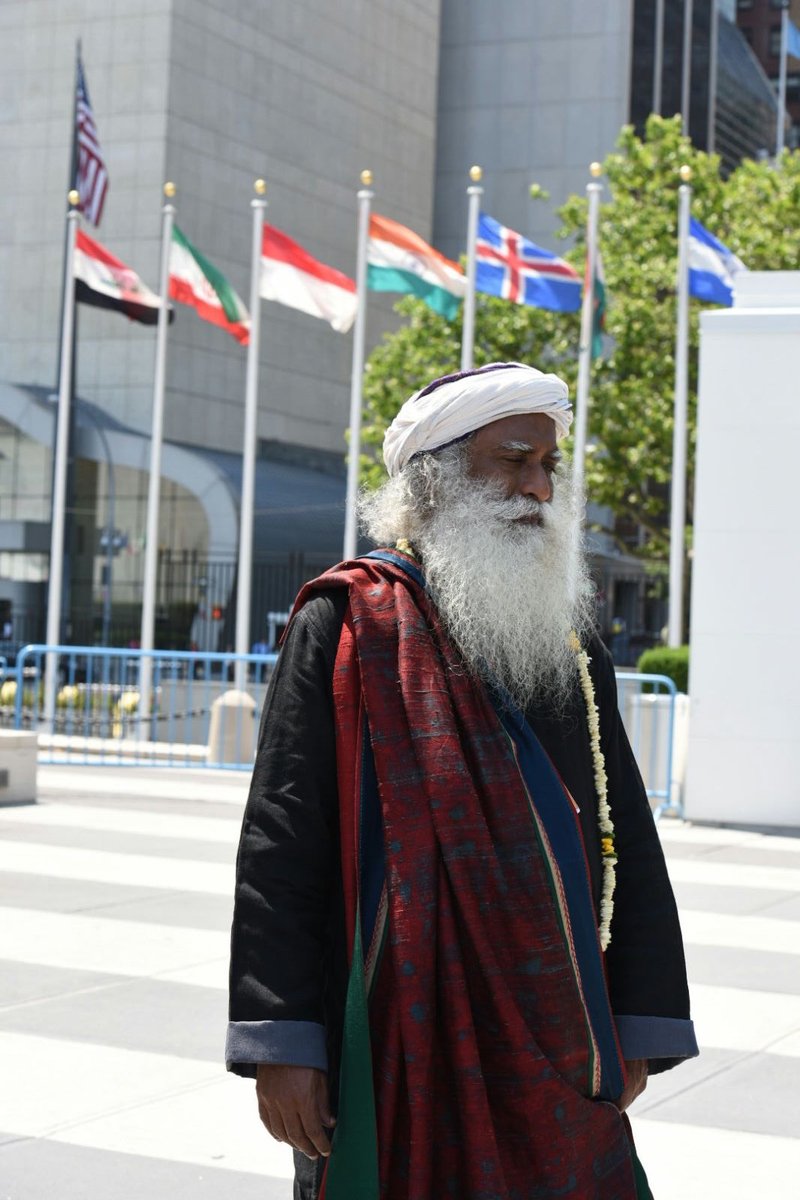 #Sadhguru #UnitedNations @Taoporchonlynch @IndiaDPRNewYork