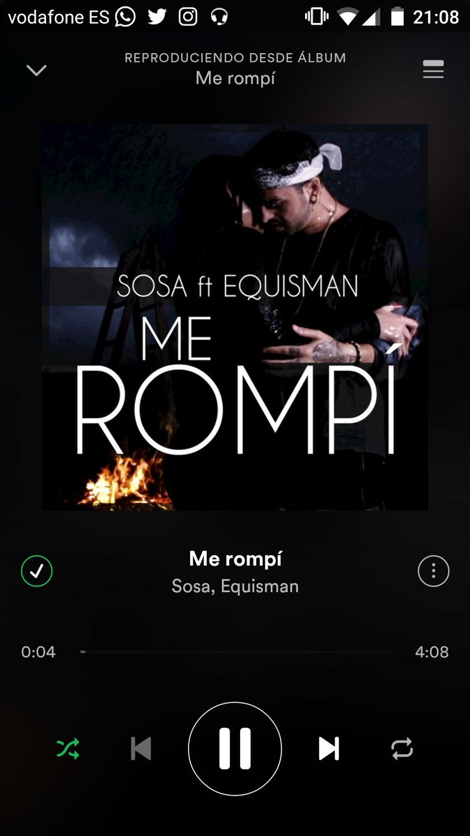 __mmmry's tweet photo. Escuchando ya #MeRompi by SOSA ft. Equisman en Spotify, buscala! https://t.co/rvUcQb6Ip8