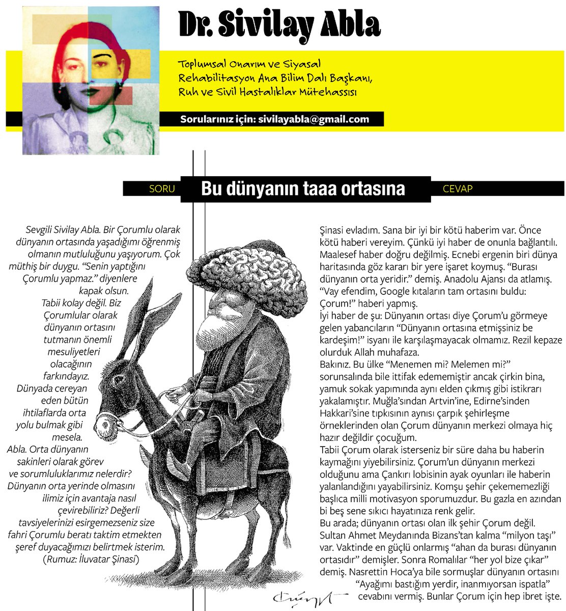 noktadergi's tweet photo. Sivilay abla @sivilayabla yazdı: Bu dünyanın taaa ortasına https://t.co/XC8rqcu1xX https://t.co/DuhIkO69sX