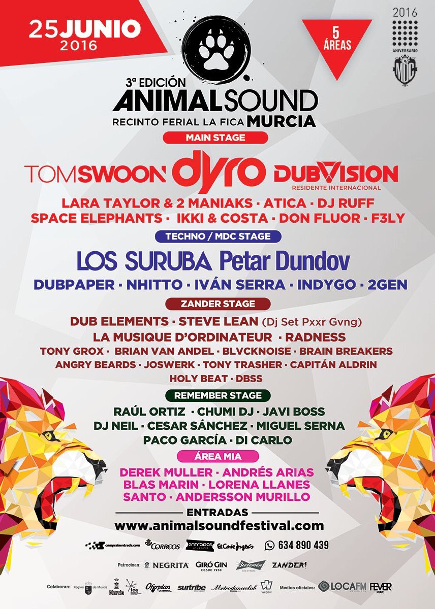 SORTEAZO! ¡Como medio oficial de <a href="/AnimalSoundFest/">ANIMAL SOUND 🐯</a> regalamos 2 abonos VIP! RT + Follow