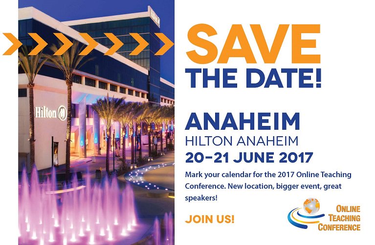 cccotc's tweet photo. OTC17 is going to Anaheim! June 20-21, 2017 (pre-conf workshops on Mon.,6/19) #cccotc16 #cccotc17 https://t.co/pHAvtC7t3p
