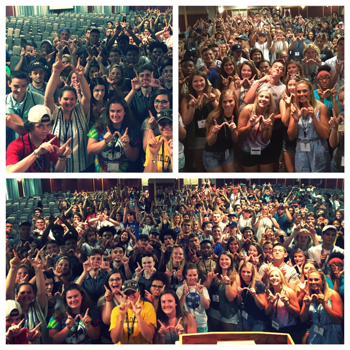WMU_Engage's tweet photo. @wmuorientation #Session8 didn't hesitate and rushed the stage! ๐ณ
So many #Dubs! ๐๐ด
#DubsUP #SALPEngage https://t.co/gLujaUd3uT