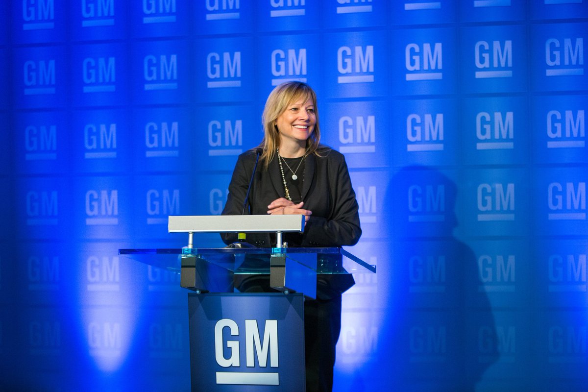 GM's tweet image. We're proud to see our Chairman and CEO make the top 5 of @Forbes' 2016 Most Powerful Women. Congrats, @mtbarra.
