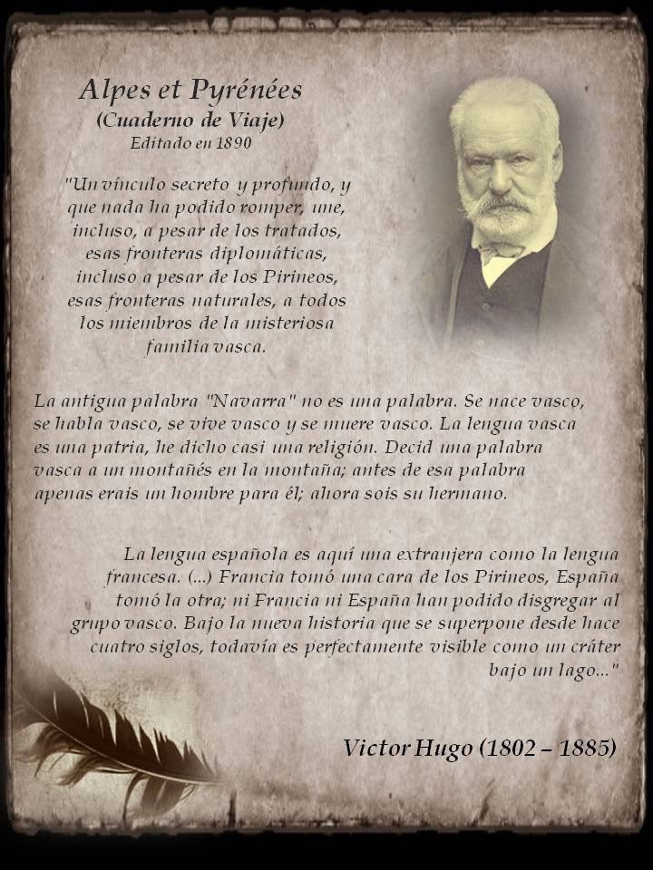 ArnaldoOtegi's tweet photo. Decía Monedero que la independencia no tenia sentido porque llevamos 500 años juntos. Esto decía Victor Hugo. https://t.co/bK8UbqWvLj