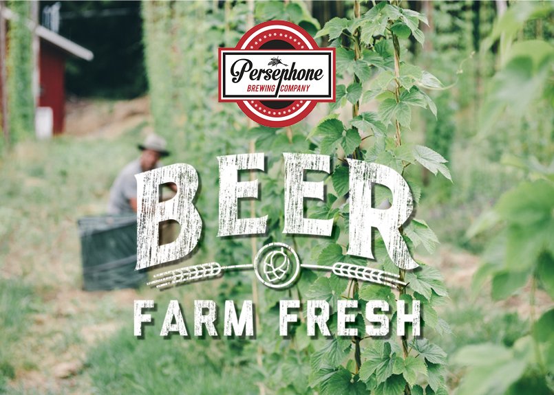 FrontFundr's tweet photo. Each sip of @PersephoneBeer  is made from locally-sourced barley in support of #BC #farmers! https://t.co/TlFJVbeq97 https://t.co/1Z6reHbwkn
