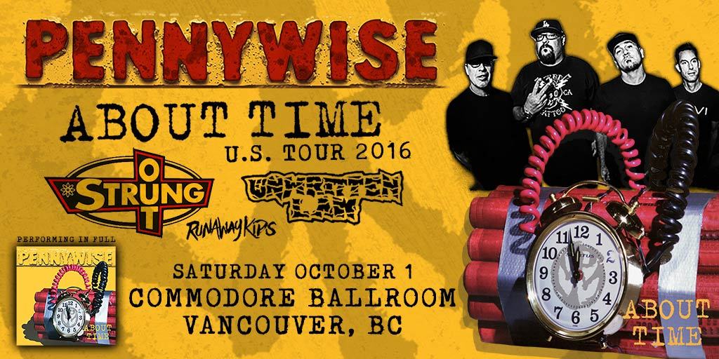 livenationwest's tweet photo. Just Announced! @pennywise w/ guests at @commodorevcr on Sat, Oct 1! RSVP for presale https://t.co/uenHLEg6Dr https://t.co/YCrOK7Tm0y