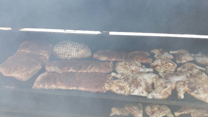 Gotta love a loaded smoker. At least, I do! #CertifiedCaJon #CaJon #truecooks