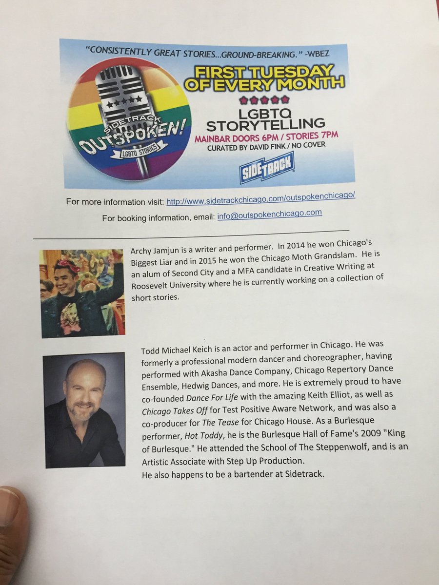 chikimhunt62's tweet photo. @OUTSpokenchi is at Sulzer Regional Library spreading the magic of #LGBTQStorytelling. @sidetrackbar #publiclibrary https://t.co/Fnwexd4Ma3