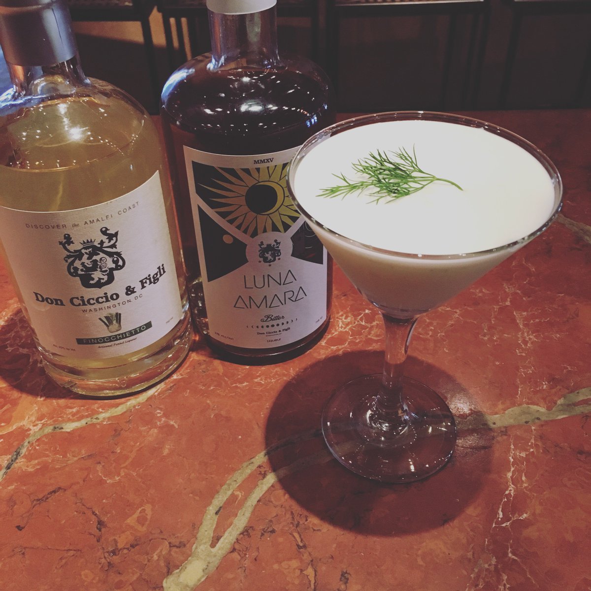 Bar Ferdinand (@barferdinand) on Twitter photo Bluecoat, Luna Amara, Fennel, Dill, Egg white. Serving em' up all night!
#summersolstice <a href="/donciccioefigli/">Don Ciccio & Figli</a> Bluecoat, Luna Amara, Fennel, Dill, Egg white. Serving em' up all night!
#summersolstice <a href="/donciccioefigli/">Don Ciccio & Figli</a>