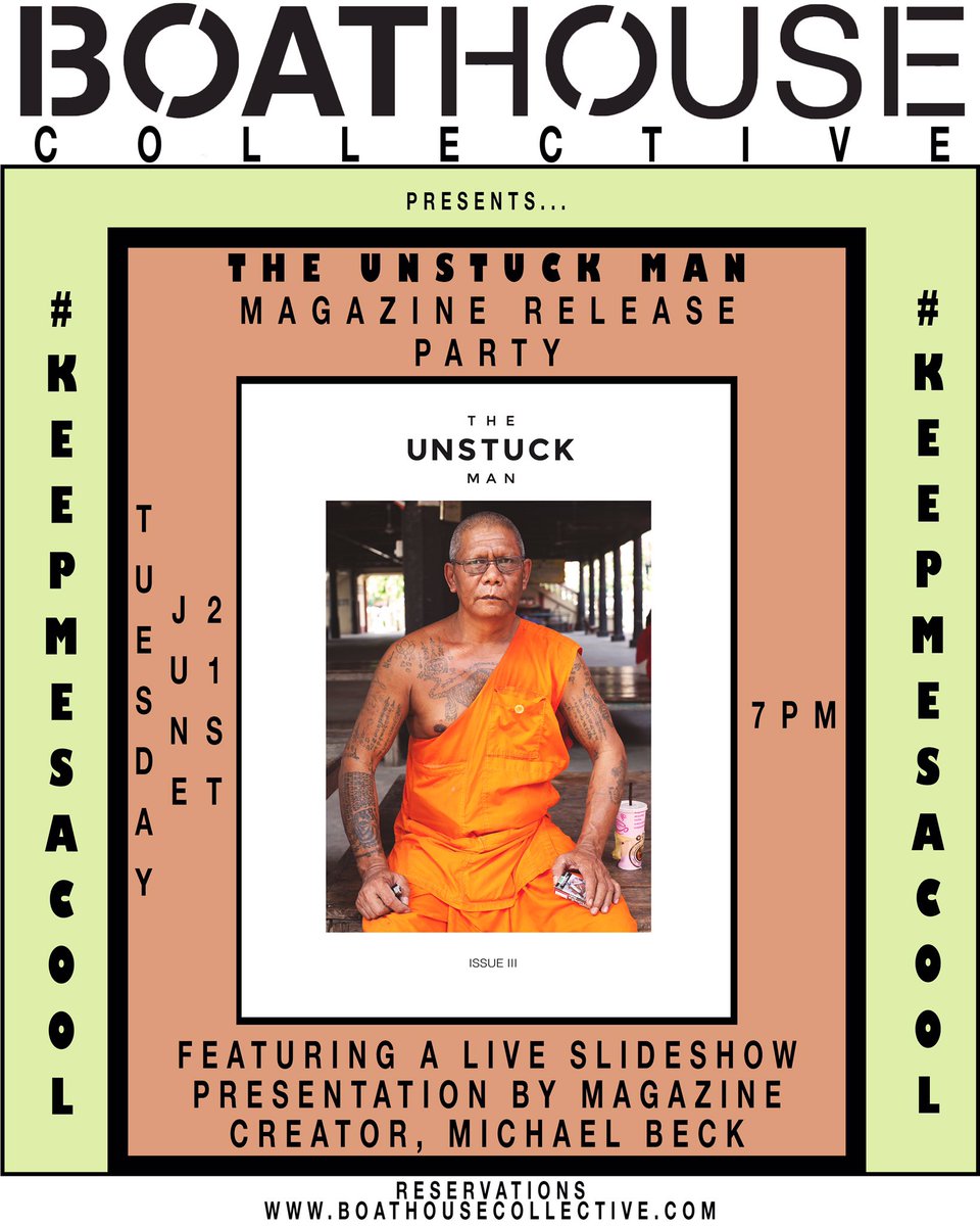 boathouse1640's tweet photo. Join us Tomorrow night for Tapas Tuesday menu tastings and a live slideshow for the new issue of The Unstuck Man mag https://t.co/Snlrk8Q89D