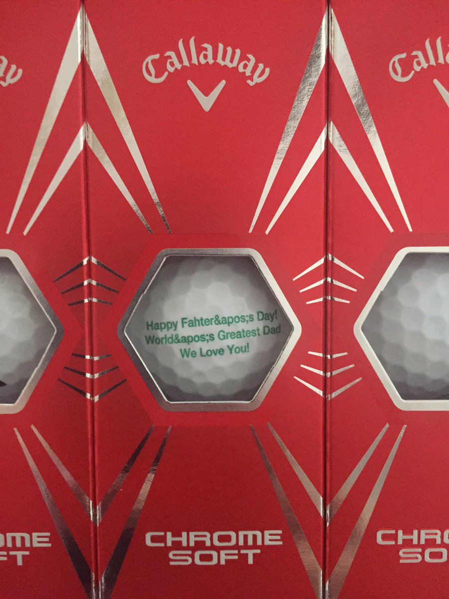 Epstein1014's tweet photo. Tried to make Father's Day great for the best father in the world but @CallawayGolf had other plans...Thanks a lot https://t.co/BCydENJpwr