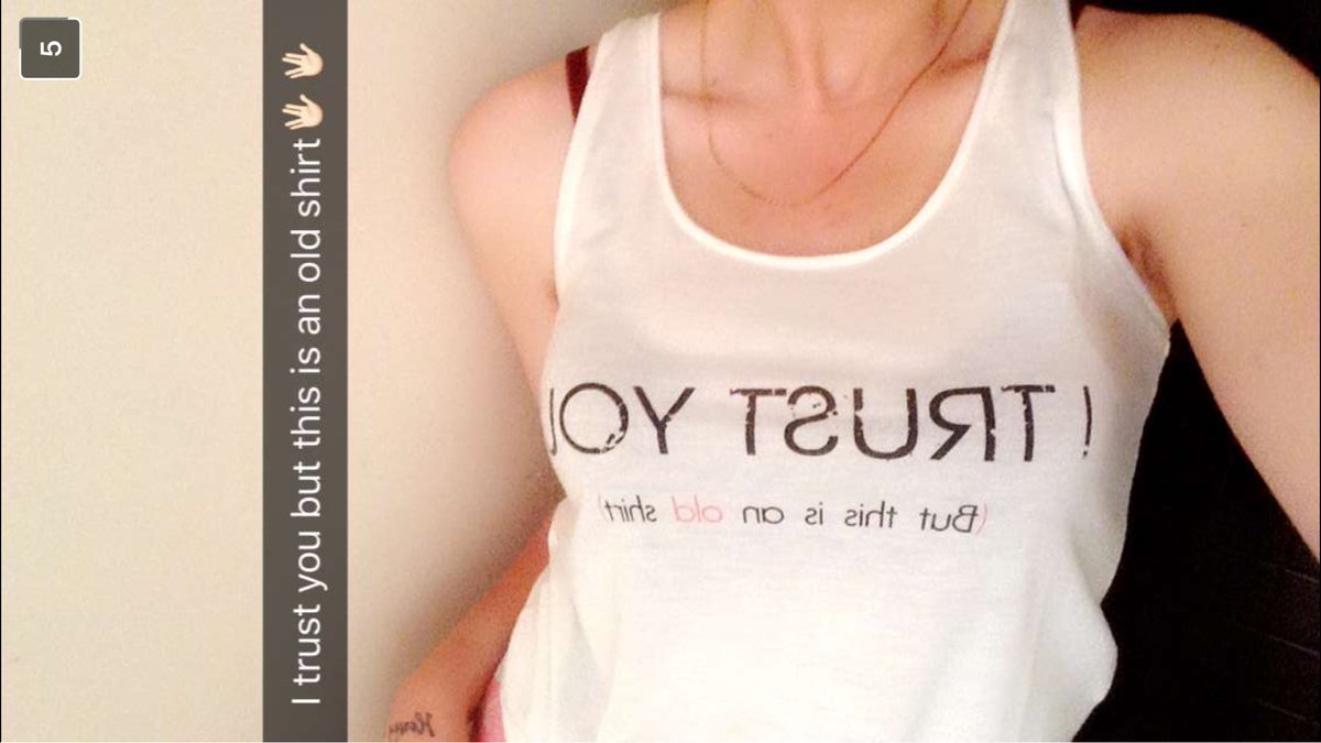 madbangzbymad's tweet photo. I trust you ( but this is an old shirt ) ๐ซ #madbangz #snapchatteam https://t.co/4kOi0DozoK