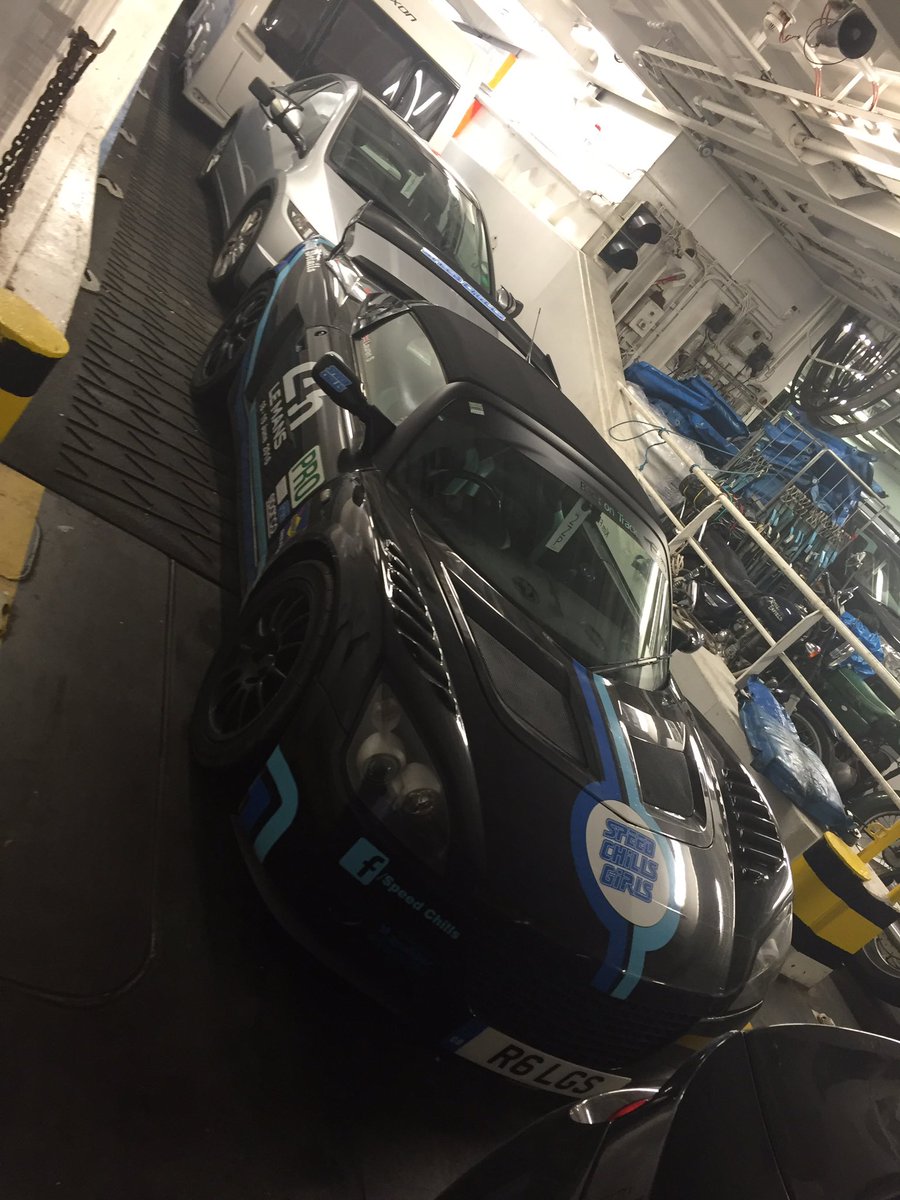SpeedChillsGirl's tweet photo. We made it back :) fab weekend as always at Le Mans #vx220 https://t.co/HcOMOWBsY3