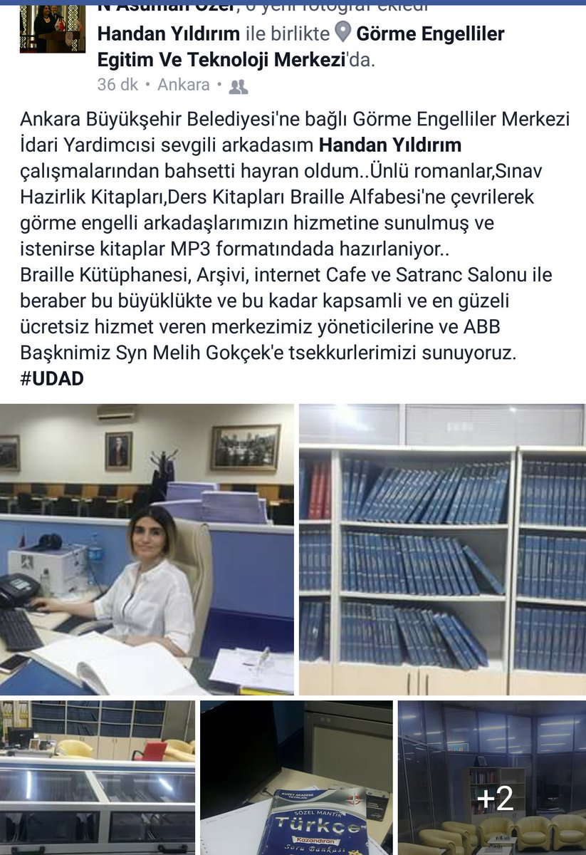 asumanozer06's tweet photo. Görme engelilerle ilgili çalışmalra tskler @06melihgokcek baskanm @hndn_yldrm @onuralpunal @zahidee8 @mehmetceylan_ https://t.co/uUTOpdY4TR