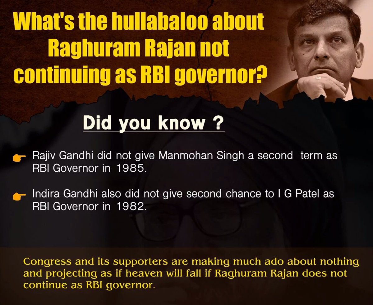 rose_k01's tweet photo. #RExitNeutralised IndianEconomy will notCollapse afterRajan'sExit
HEAVENS WILL NOT FALL if He ceasesToBe RBIGovernor https://t.co/2oUoTquRKV
