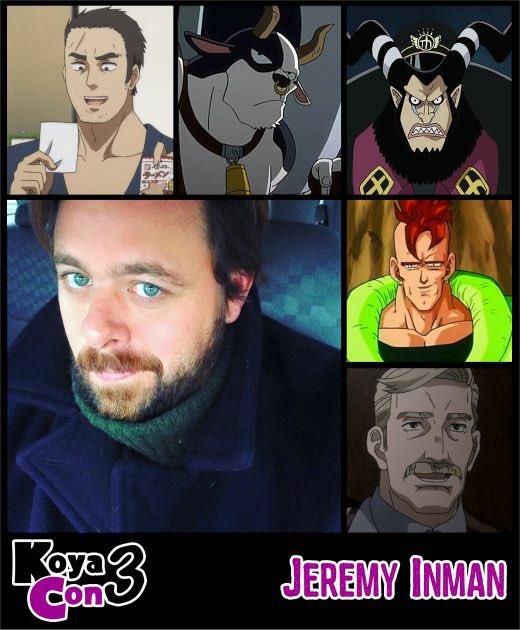 KoyaCon's tweet photo. Voice actor @InmanJeremy joins us in Midland again for Koya-Con 3! https://t.co/C8BqyoaY29