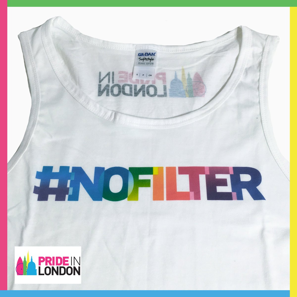 TheGayShopUK's tweet photo. New @LondonLGBTPride T-Shirts and #NoFilter Tees &amp; Vests in stock at https://t.co/pdHQcAfCPr Get in time for Pride. https://t.co/b8EbUHHWHI