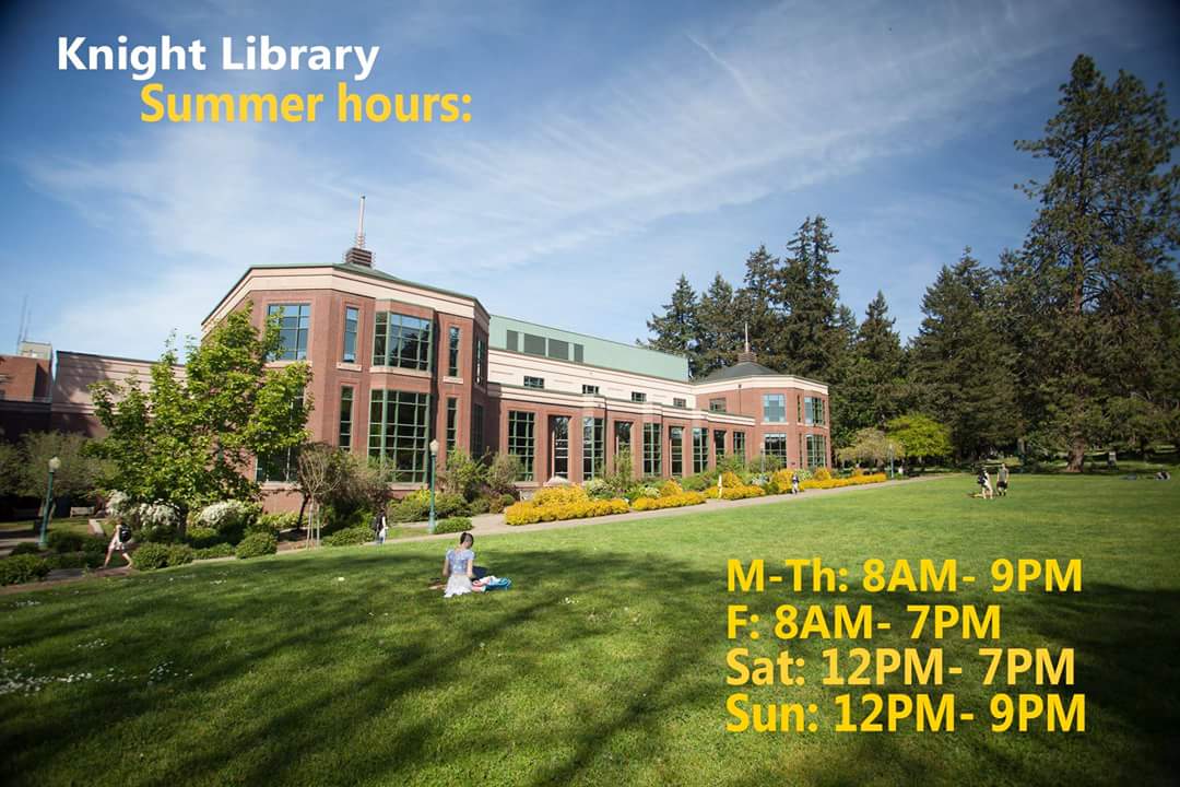 uolibraries's tweet photo. Happy summer solstice! Just a reminder that our summer hours have taken effect 👌 #summersolstice https://t.co/CBmX2yw4Y9