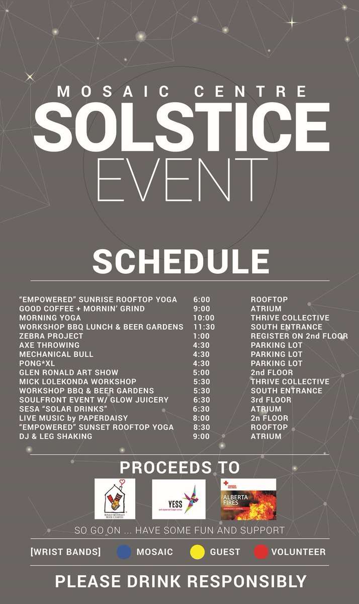 Celebrate #Solstice with us: axe throwing, bull riding, DJ and drinks coming up. #yeg #yegevents