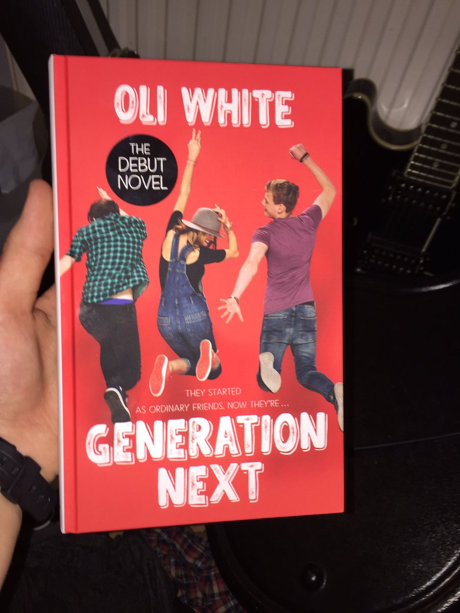 Jo3_gm's tweet photo. I'm so happy that I've finally got #GenerationNext I can't wait to start reading it! 😃@OliWhiteTV https://t.co/MMqx4nJL4x