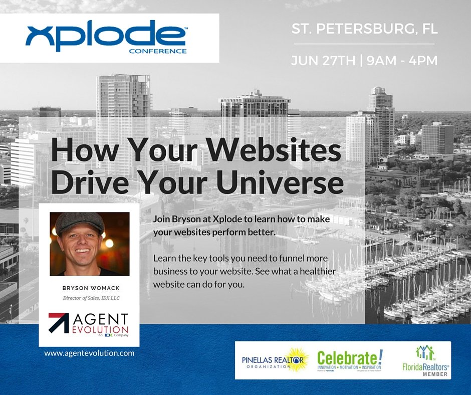 AgentEvolution's tweet image. Meet the Best Real Estate Technology Experts at Xplode St Petersburg bit.ly/28Jy6RB #agentevolution