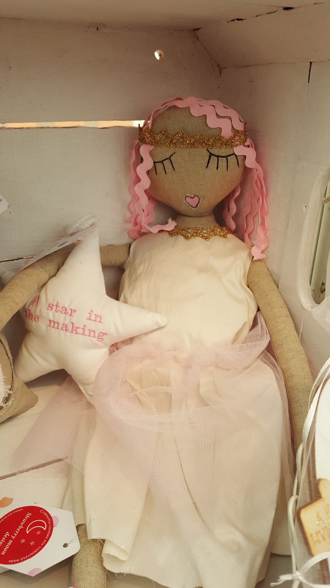 Isn't she so beautiful our ballerina rag doll, each one is handmade. Suitable for childrens over 3 yrs.