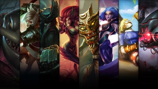 nelogames's tweet image. Check out the Champion and Skin sales from June 21th to June 24th!!