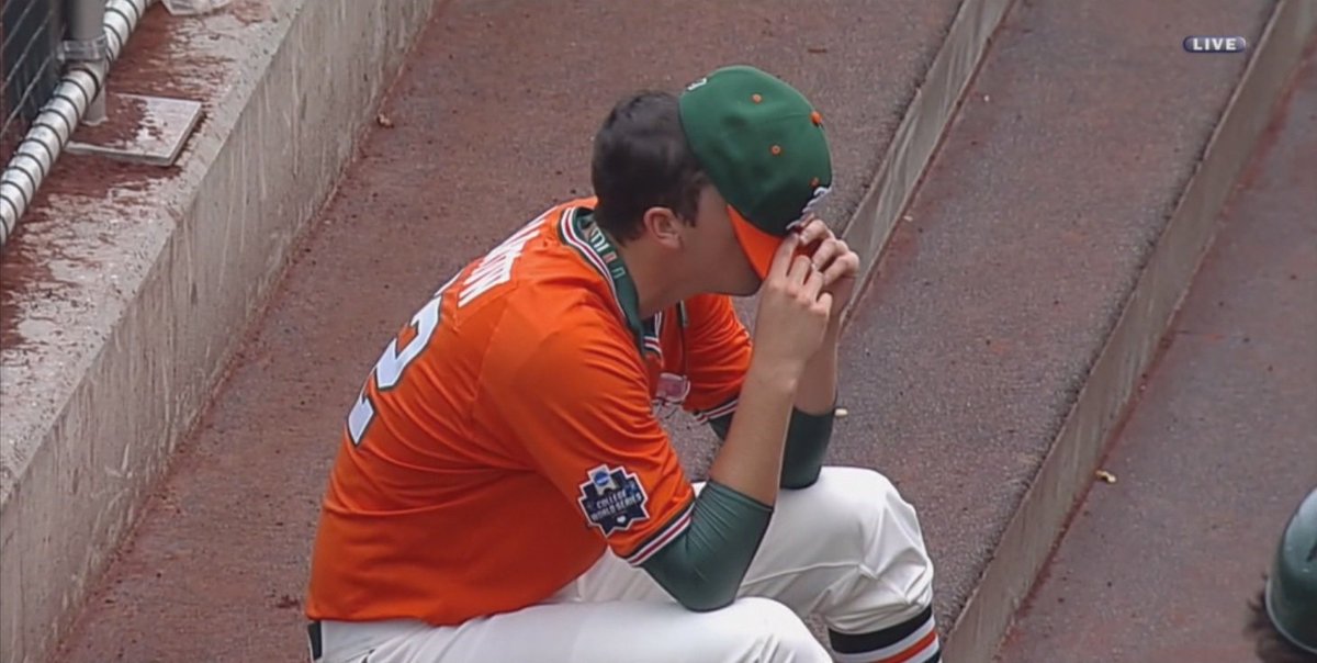 IT'S OVER!  The Canes are out at the College World Series... bit.ly/28JL8zn?utm_me… https://t.co/MQ4dIdFQHL