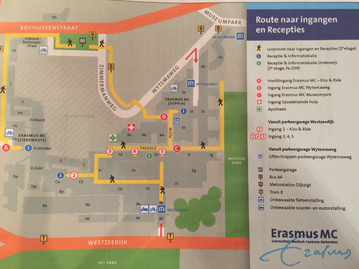 Even gegoogeld waar we morgen moeten zijn <a href="/ErasmusMC/">Erasmus MC</a> Sophia Kinderziekenhuis #spreker  #schisis symposium #logopedie