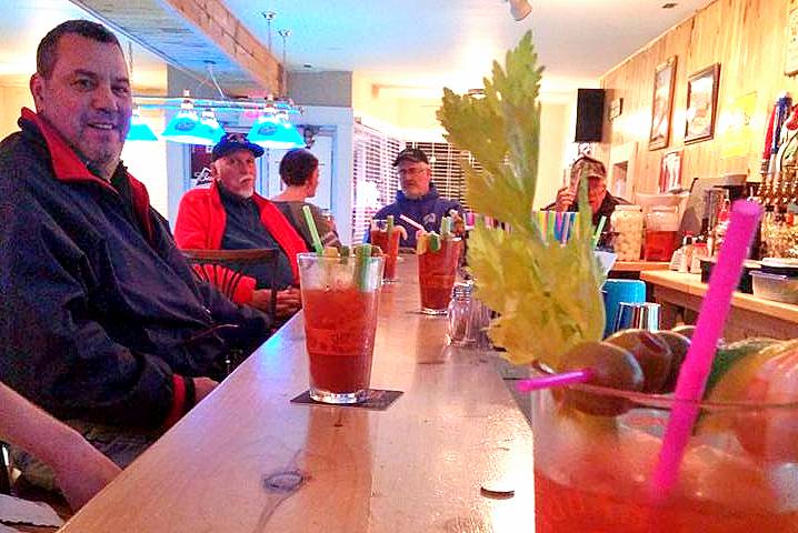 hamlet_pub's tweet photo. Lots of nice looking Bloody Mary cocktails on that bar @hamlet_pub https://t.co/xm6Mpg0HIz